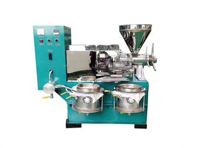 آلة معالجة الزيت اللولبي 10-25tpd لبذور قطن الفول السوداني